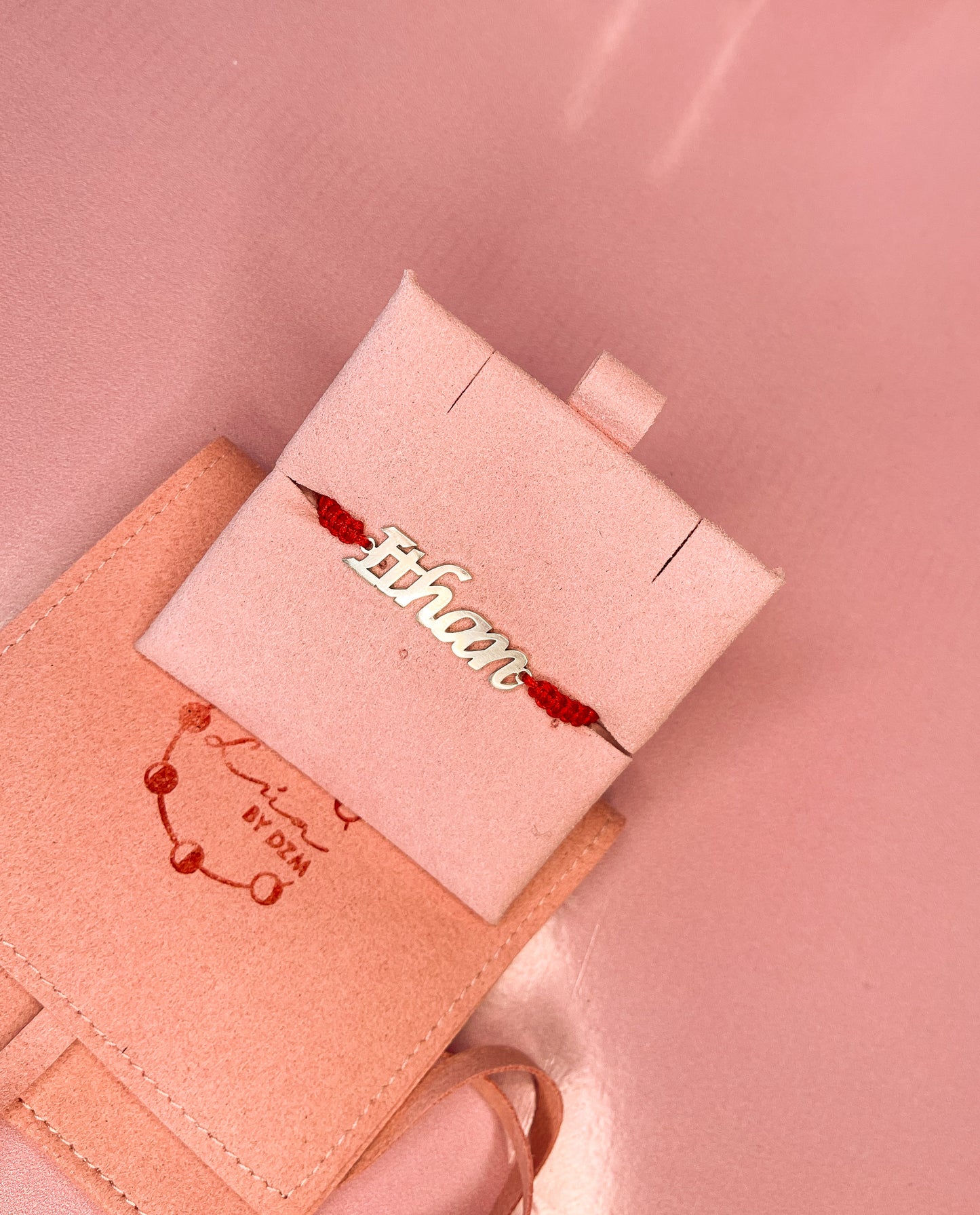 Pulsera nombre para bebé plata 925