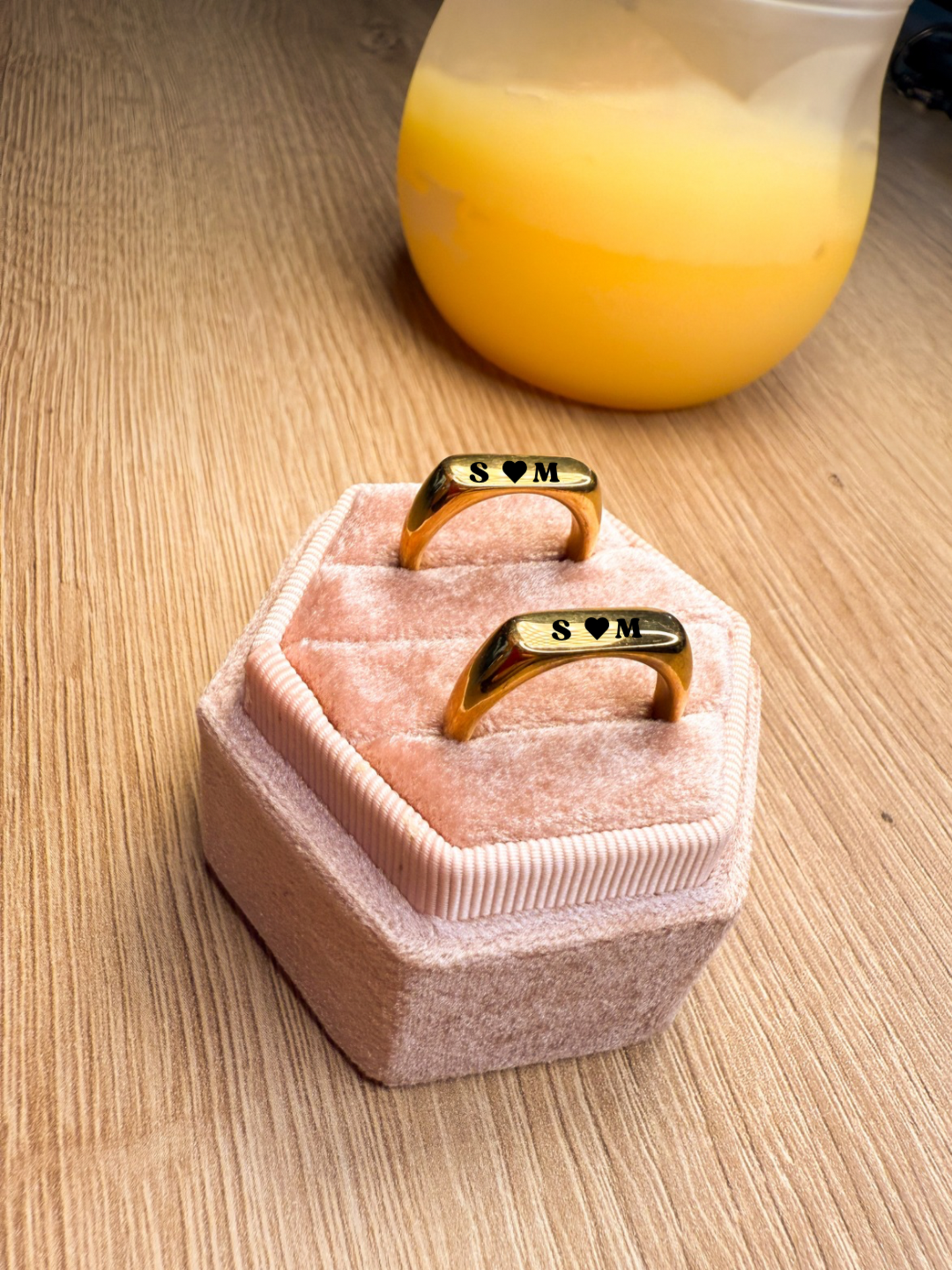 Anillos grabados