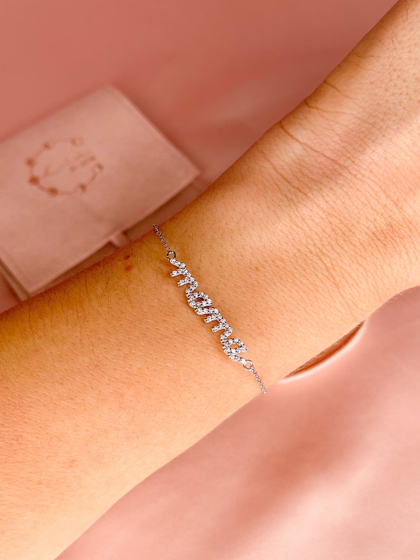 Pulsera Shine Mom Plata 925
