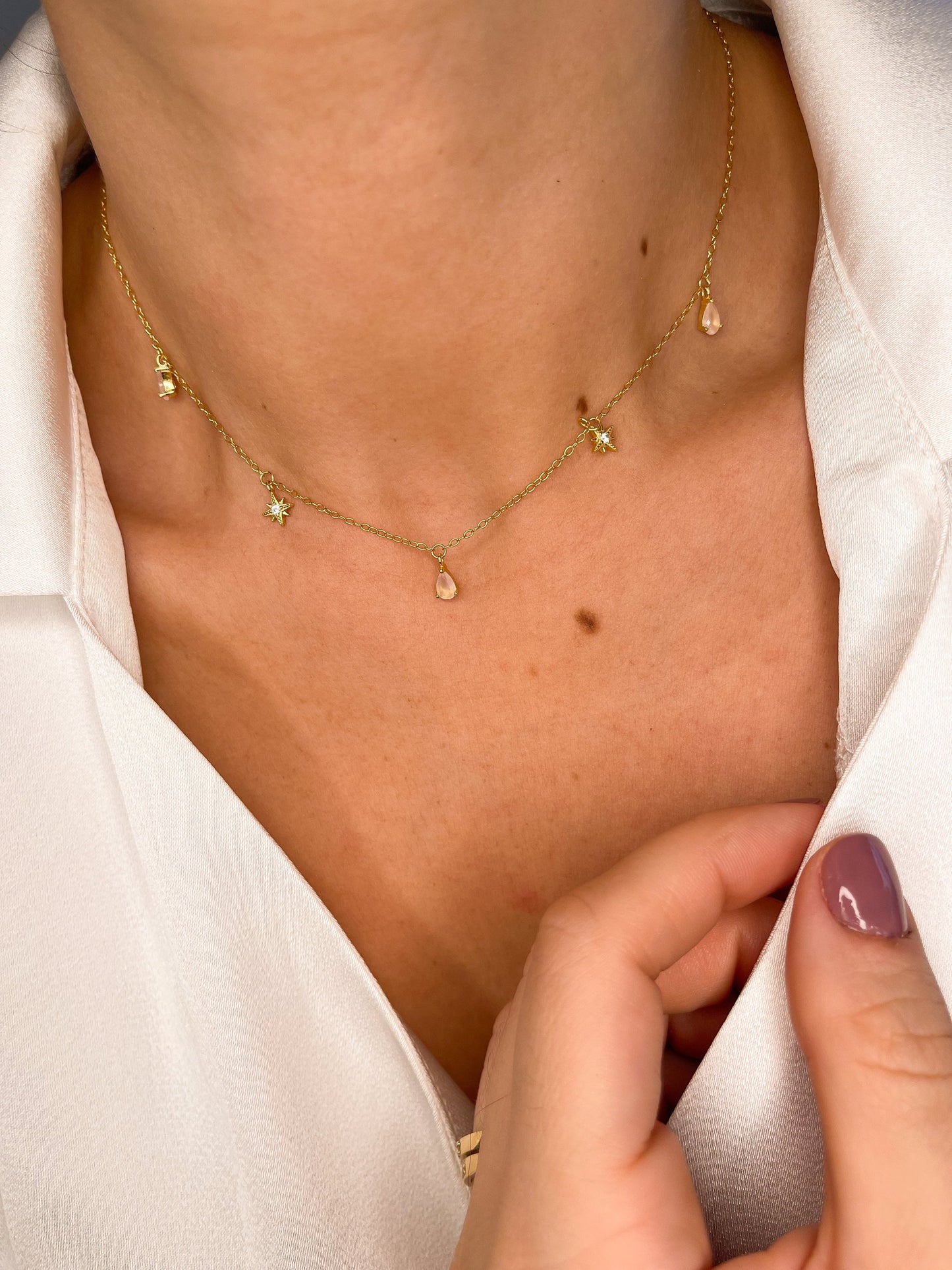 Cadena Glitter Plata 925