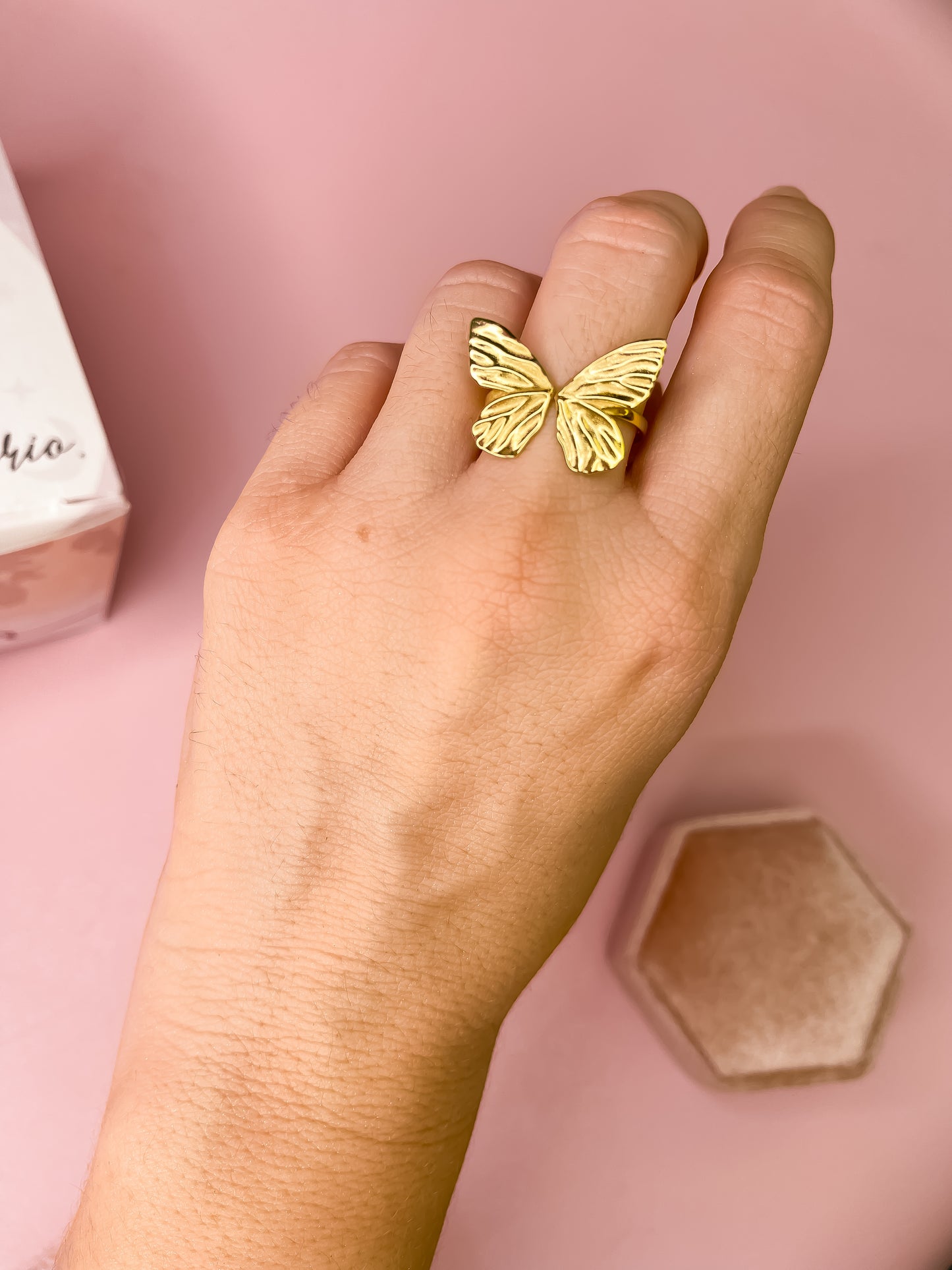 Anillo Mariposa Plata 925