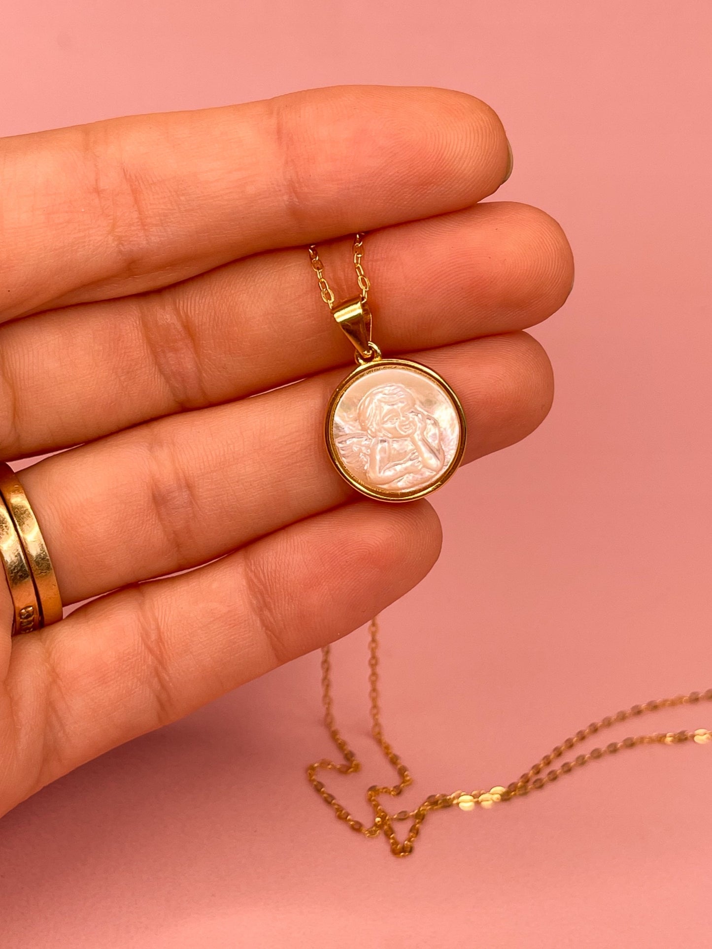 Cadena Ángel Guardian Plata 925