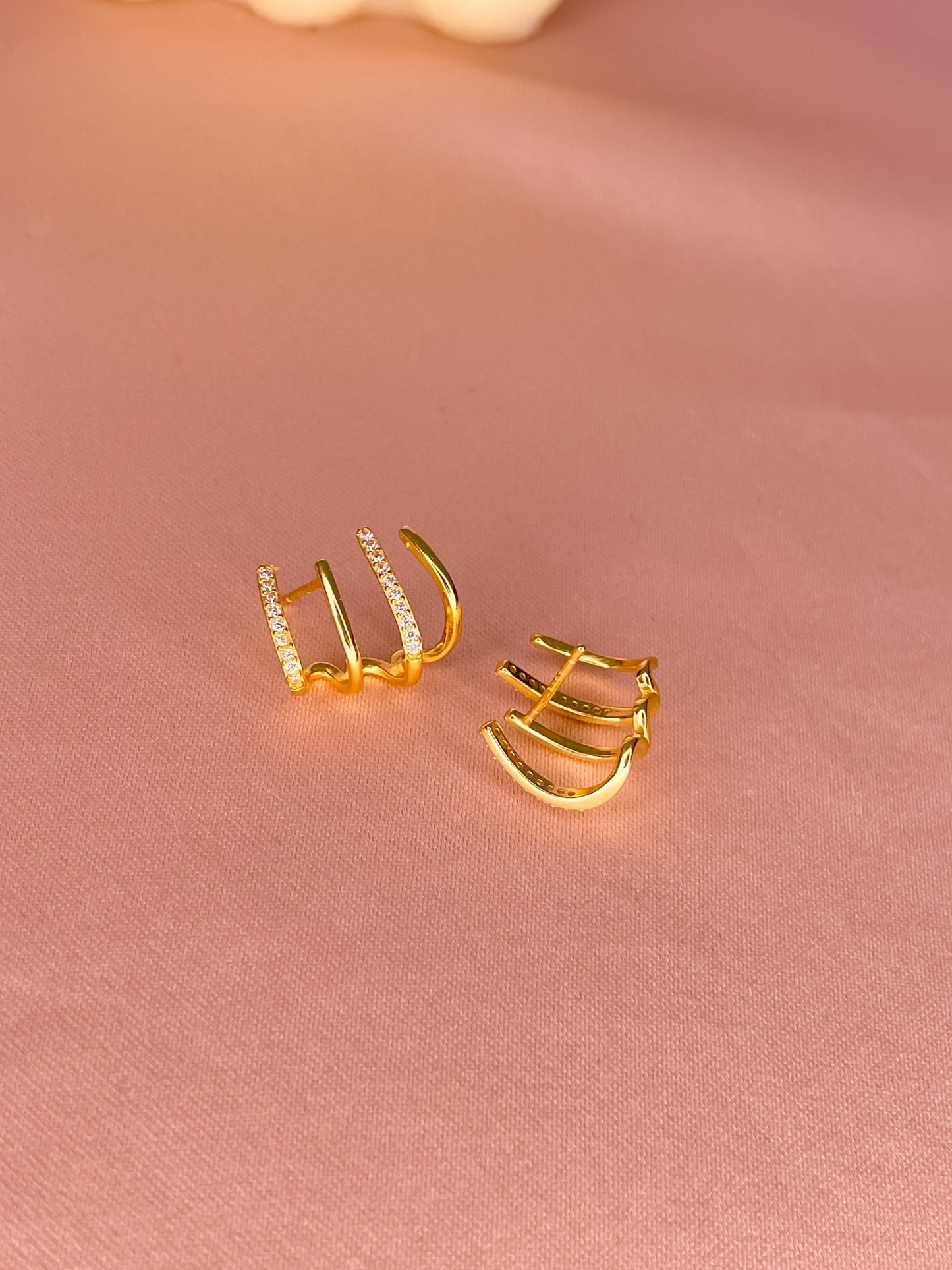 Aretes Multiple Shine Plata 925