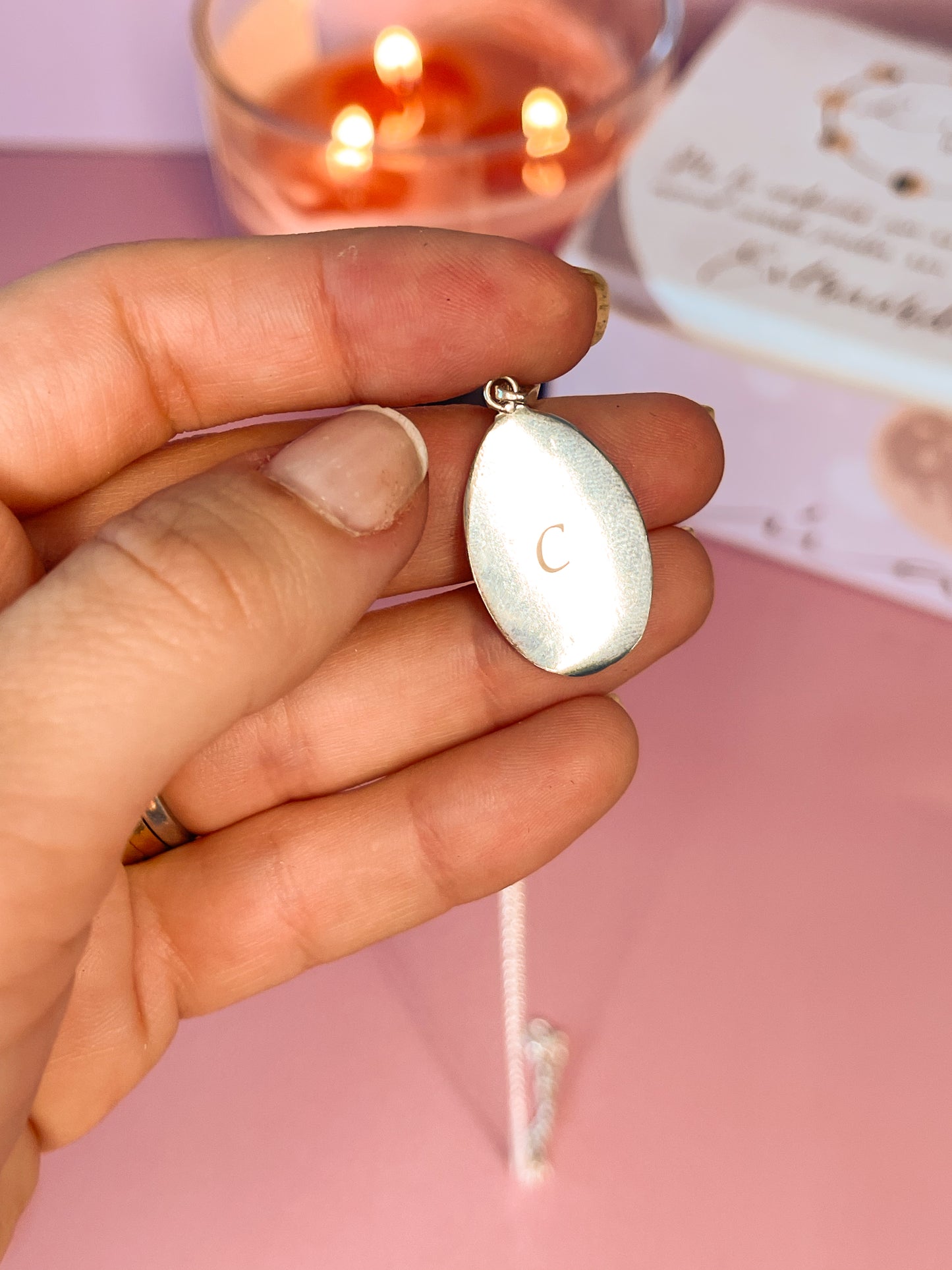 Cadena Virgen en Plata 925