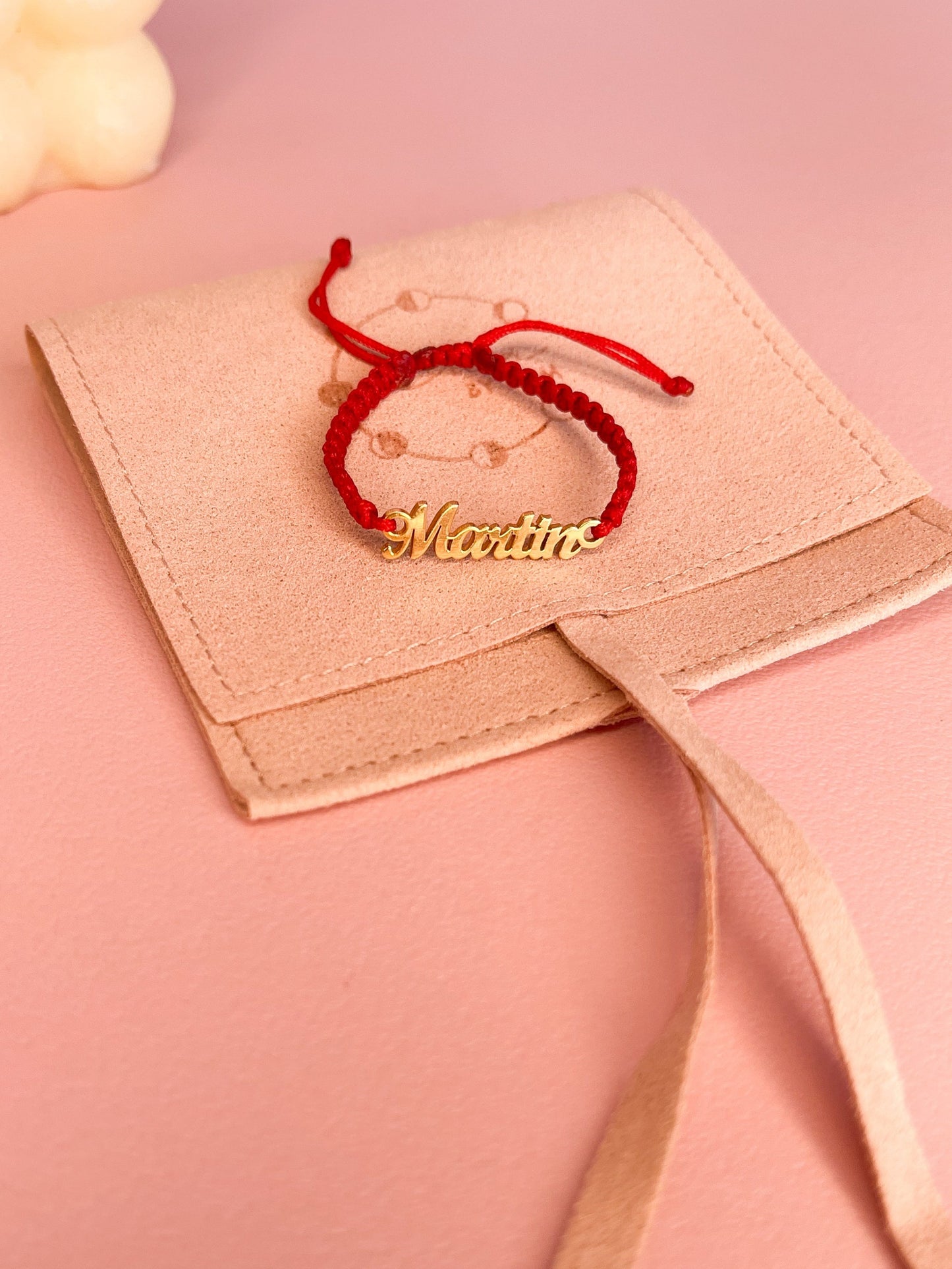 Pulsera nombre para bebé plata 925