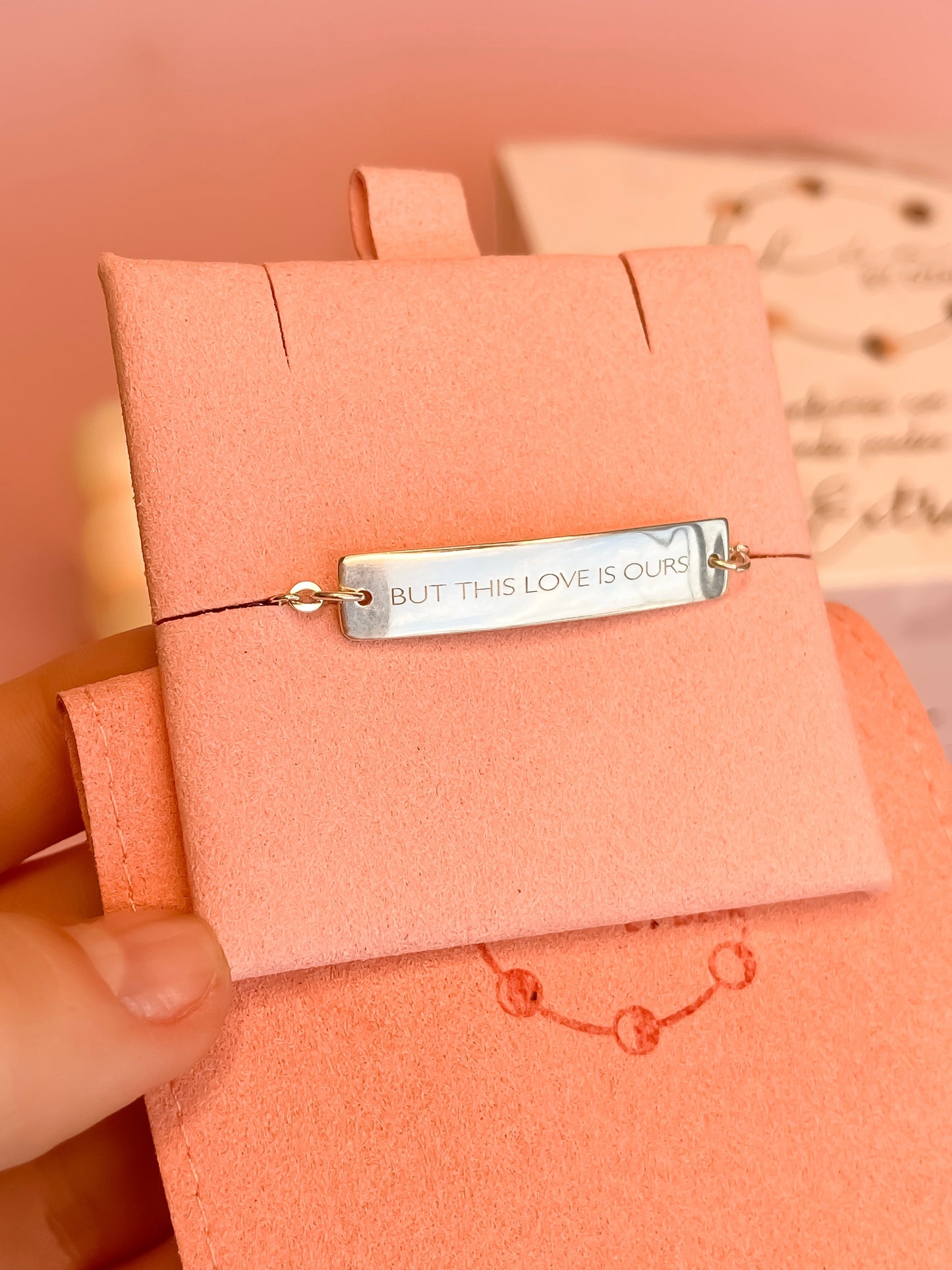 Pulsera Say it Plata 925