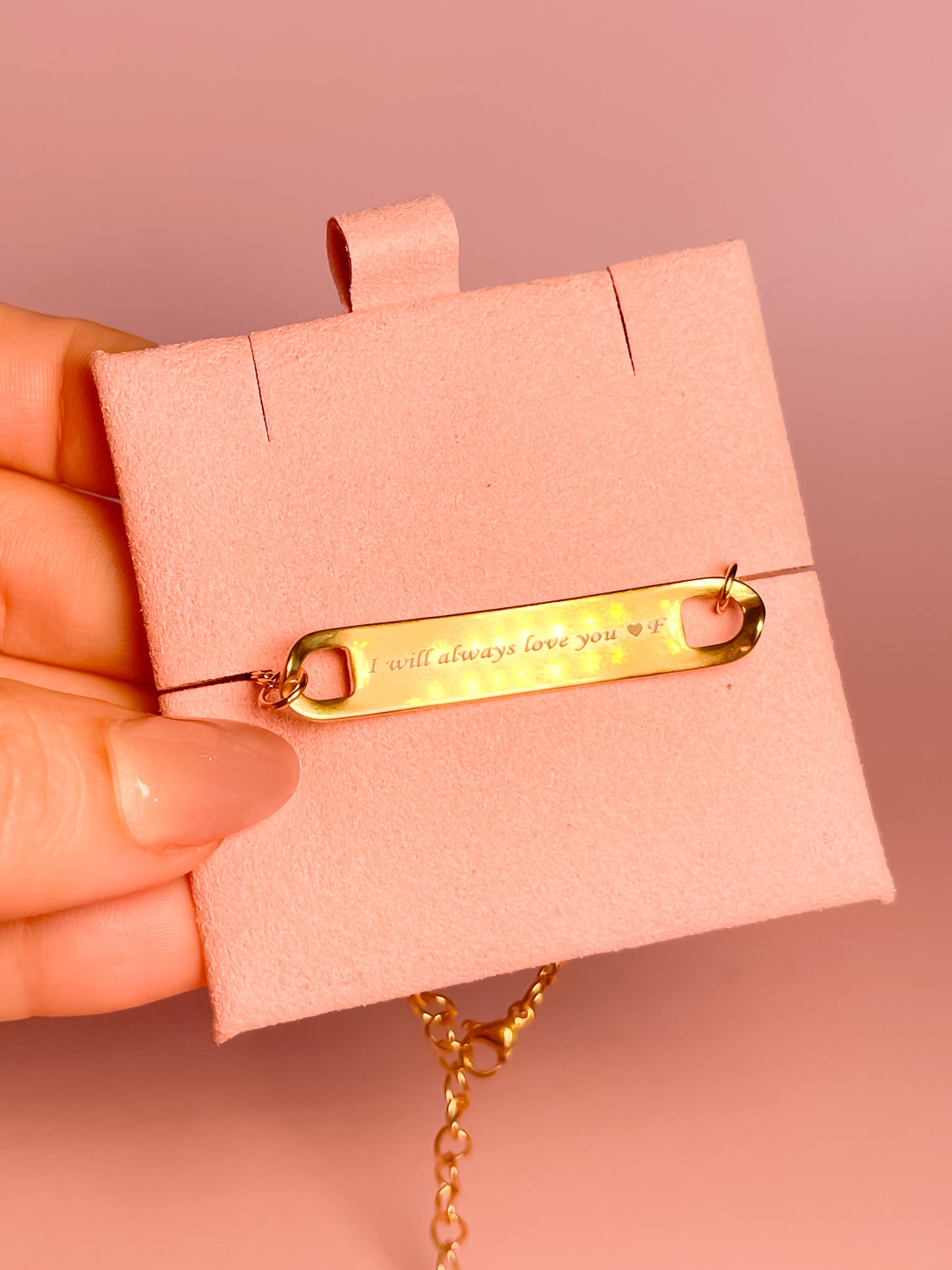 Pulsera Dorada Mirada