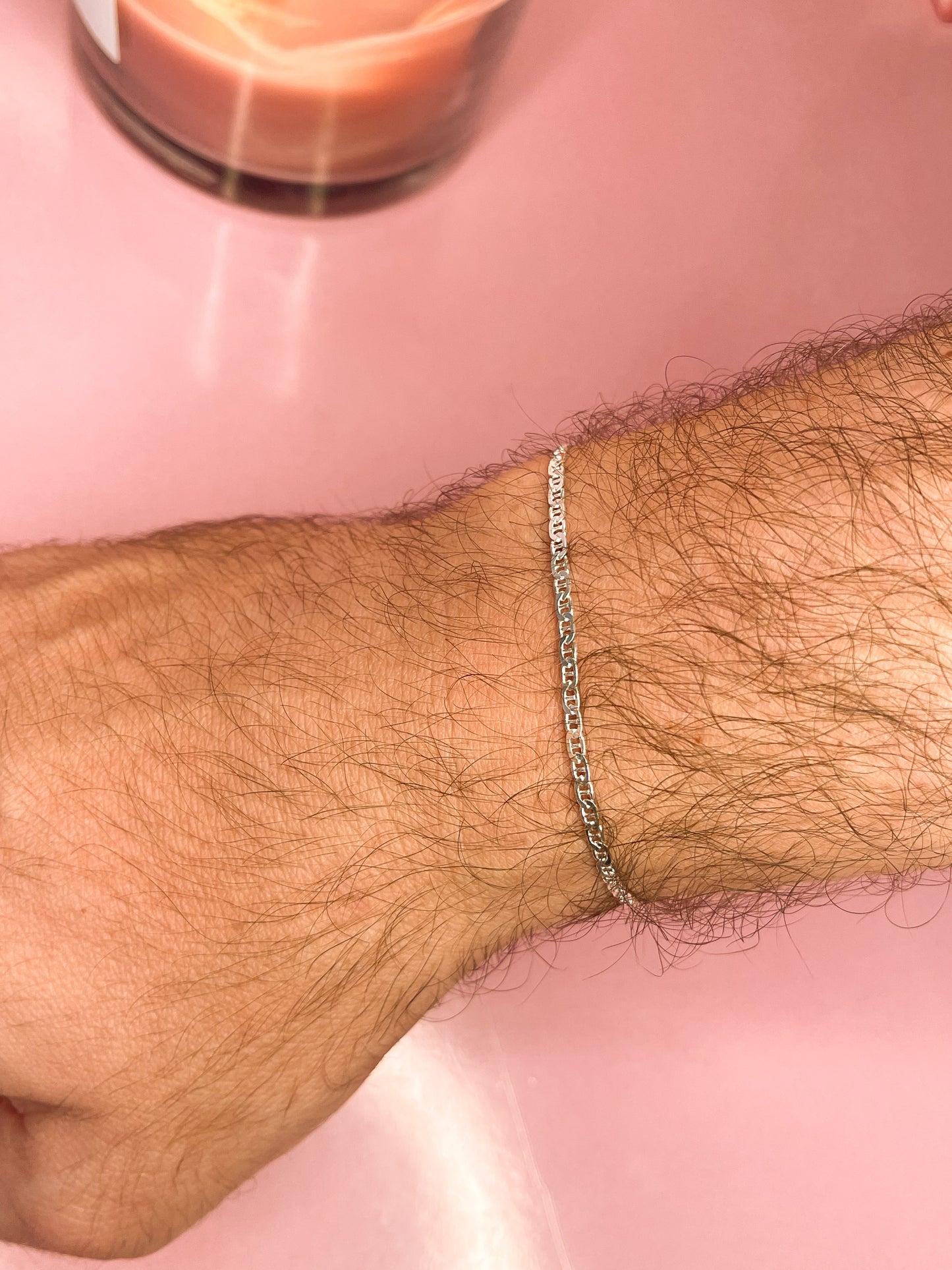 Pulsera Unisex personalizada en Plata 925
