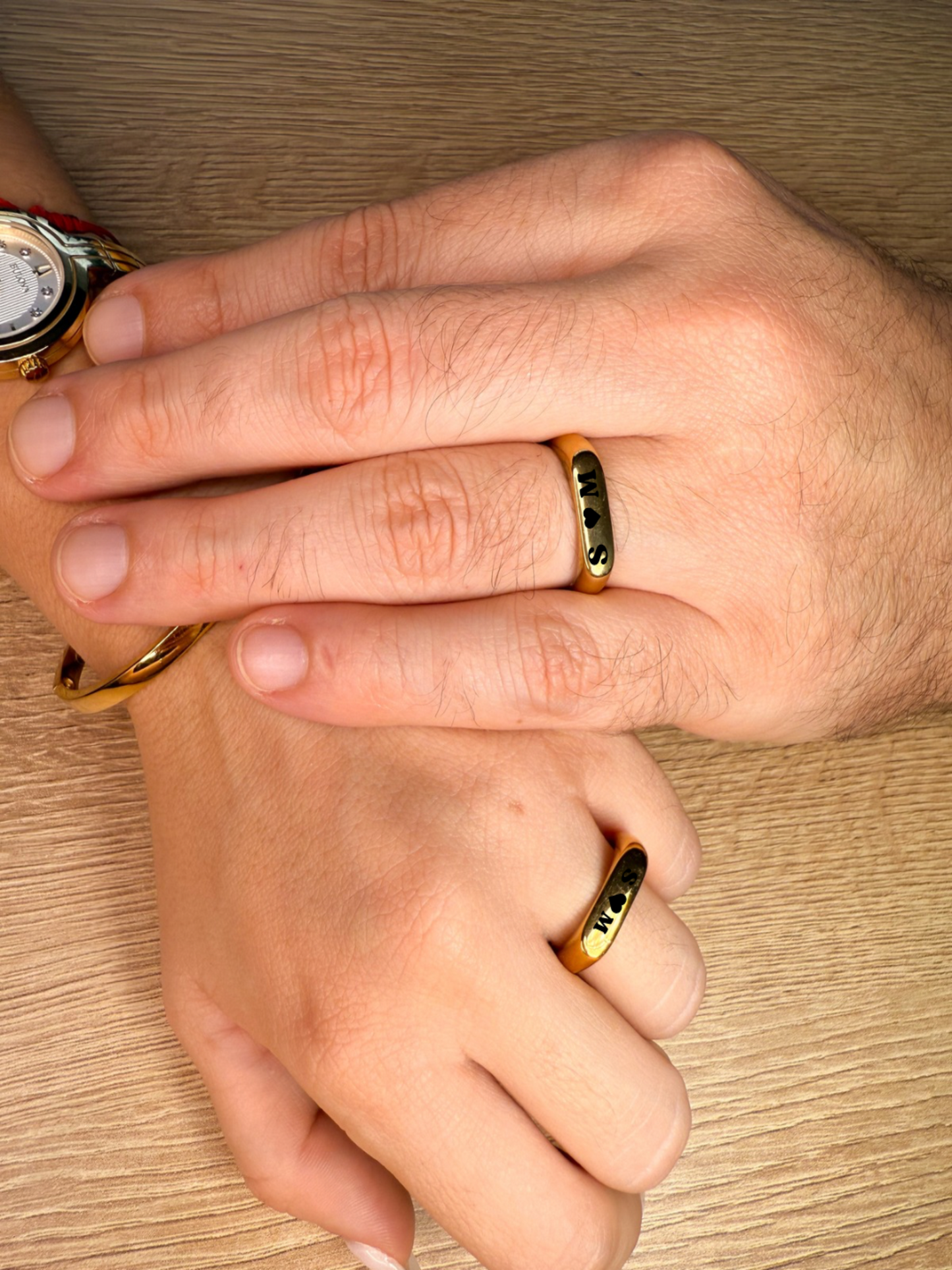 Anillos grabados