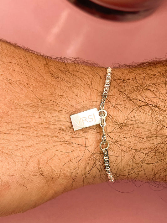 Pulsera Unisex personalizada en Plata 925